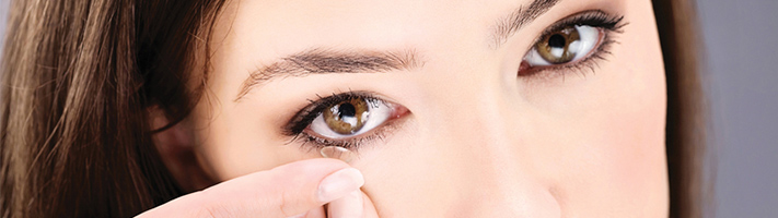 prothetische Kontaktlinsen